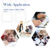 Collage of images showing people in various settings, including children studying, business meetings, and individuals working with documents and calculators. Produktbild-Vorschau