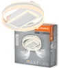 Lampada a soffitto/ventilatore a LED, a forma di anello; Anteprima dell’immagine prodotto 1