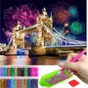 ARTULIO Diamond Painting Set - London Brücke Silvesternacht Produktbild-Vorschau 1