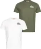 Herren T-Shirt normale Passform Doppelpack BLAIRMORE Produktbild-Vorschau 2