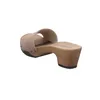 Softclox Plateau Pantoletten Damen 31333331323131 Beige 39 Produktbild-Vorschau 19