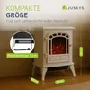 Juskys Elektrokamin 2000 W – Flammeneffekt & Heizfunktion, Produktbild-Vorschau 5