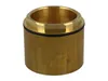 A close-up studio shot of a brass fitting with a black O-ring. Produktbild-Vorschau