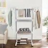 Séchoir à linge 3 niveaux pour l'intérieur pliable Séchoir Voir les images du produit 3