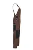 Planam Latzhose Canvas 320 Gr. 29 braun/schwarz Produktbild-Vorschau 3