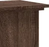 vidaXL Supporto per piante effetto quercia 33x33x80 cm Anteprima dell’immagine prodotto 5