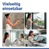 WENKO Badezimmer Wischer Silikon Mola grau Dusche Abzieher Produktbild-Vorschau 8