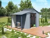 Abri de jardin métal avec pergola "Madras" - 9.12 m² - 257 Voir les images du produit 3