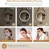 S'AFIELINA Specchio da bagno a LED da 70 cm Specchio da Anteprima dell’immagine prodotto 4
