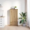 vidaXL Szafka z szufladą dąb Artisan 55,5x34x119,5 cm Podgląd zdjęcia produktu 3