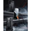 A smartphone case and phone are displayed in a dramatic, smoky setting. Náhled obrázku produktu