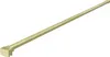 Mexen supporto semplice per parete doccia 6-8 mm, oro Anteprima dell’immagine prodotto 1