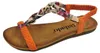 2 Go Fashion Ubah Damenschuhe Sandalette Orange Freizeit Produktbild-Vorschau 3