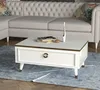 Couchtisch Cornelia Weiß | B 90 cm x H 38,2 cm x T 60 cm Produktbild-Vorschau 1