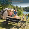Sekey 120 x 60 cm Aluminium Campingtisch Faltbar Klapptisch Produktbild-Vorschau 4