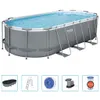 Piscina fuori terra Bestway Power Steel Ovale 549x274x122 Anteprima dell’immagine prodotto 1