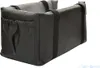 A black dog car seat with gray interior, shown from a side angle on a white background. Produktbild-Vorschau