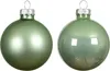 Weihnachtskugeln Glas 6cm x 10 Stück - Matchagrün Produktbild-Vorschau 1