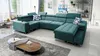 Sofa in U-Form Wohnlandschaft Schlaffunktion Eckcouch Produktbild-Vorschau 1