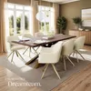 tectake® Samt-Drehstuhl Lona gepolstert 56 x 59 x 81 cm Produktbild-Vorschau 8
