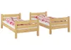 Teilbares Etagenbett 90x200 Kiefer Massiv Nische 100 Produktbild-Vorschau 11