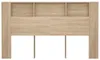 vidaXL Čelo postele s policami dub Sonoma 180x18,5x104,5 cm Náhľad obrázku produktu 4