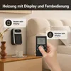 Steckdosenheizung 800W Mini Keramik Heizlüfter mit Produktbild-Vorschau 5