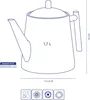 Théière  avec filtre amovible 1,7l - Kela Line - 11356 - Voir les images du produit 7