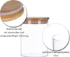 4er Set Vorratsglas mit Bambusdeckel und 8 Kreidetafel- Produktbild-Vorschau 5