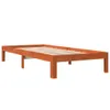 Design Massivholzbett Wachsbraun 90x190 cm Kiefer, Produktbild-Vorschau 2