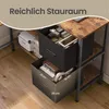 VASAGLE Eckcomputertisch mit Monitorständer, L-förmiger Produktbild-Vorschau 14