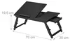 Relaxdays Laptoptisch für Bett & Couch, klappbarer Produktbild-Vorschau 4