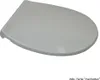 A light gray toilet seat is shown from a top-down diagonal angle against a white background. Produktbild-Vorschau
