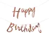 Oblique Unique Happy Birthday Girlande Banner 1,5m Produktbild-Vorschau 3