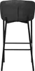 ML-Design set di 4 sgabelli da bar in tessuto antracite Anteprima dell’immagine prodotto 4