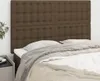 Cloris Designermöbel Kopfteile 4er Set Dunkelbraun Produktbild-Vorschau 1