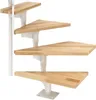 Pertura Mittelholmtreppe Hera Buche Weiß 1/4 gewendelt Produktbild-Vorschau 4