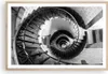 Gerahmtes Poster - Rahmen in heller Eiche - Treppe Spirale Produktbild-Vorschau 1