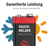 ANSMANN kouřový detektor alkalická baterie 9V E-Block, 8 Náhled obrázku produktu 4