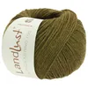 A ball of yarn with a label wrapped around it. Produktbild-Vorschau
