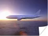 MuchoWow® Poster Ein Flugzeug über einem schönen Produktbild-Vorschau 1