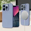 Silikonhülle mit Magsafe für Iphone 15 Pro Grau Produktbild-Vorschau 12