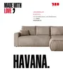 BroMARKT Ecksofa HAVANA Schlaffunktion Bettkasten L-Form Produktbild-Vorschau 3