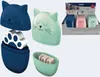 STYLEX Spitzer & Radiergummi - Katzendesign - farbig Produktbild-Vorschau 1