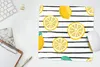 MuchoWow® Mauspad Mousepad Zitronen - Sommer - Pastell Produktbild-Vorschau 5
