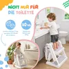 moovkee. Sedile WC per bambini con gradini - da 1,5 anni - Anteprima dell’immagine prodotto 4