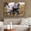 MuchoWow® - Leinwandbilder - Schwein - Tiere - Ferkel, Produktbild-Vorschau 5