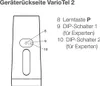 Elero VarioTel 2 Funkhandsender 5-Kanal 868 MHz in reinweiß Produktbild-Vorschau 3