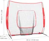 VEVOR 213,4 x 106 x 210 cm Filet d'entraînement de baseball Voir les images du produit 8
