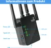 VSIUO WLAN Verstärker Repeater 2,4/5,8 GHz 1200 Mbps, WiFi Produktbild-Vorschau 9